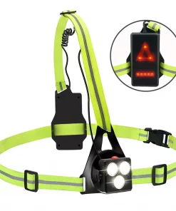 4R High Viz LED Running Chest Light