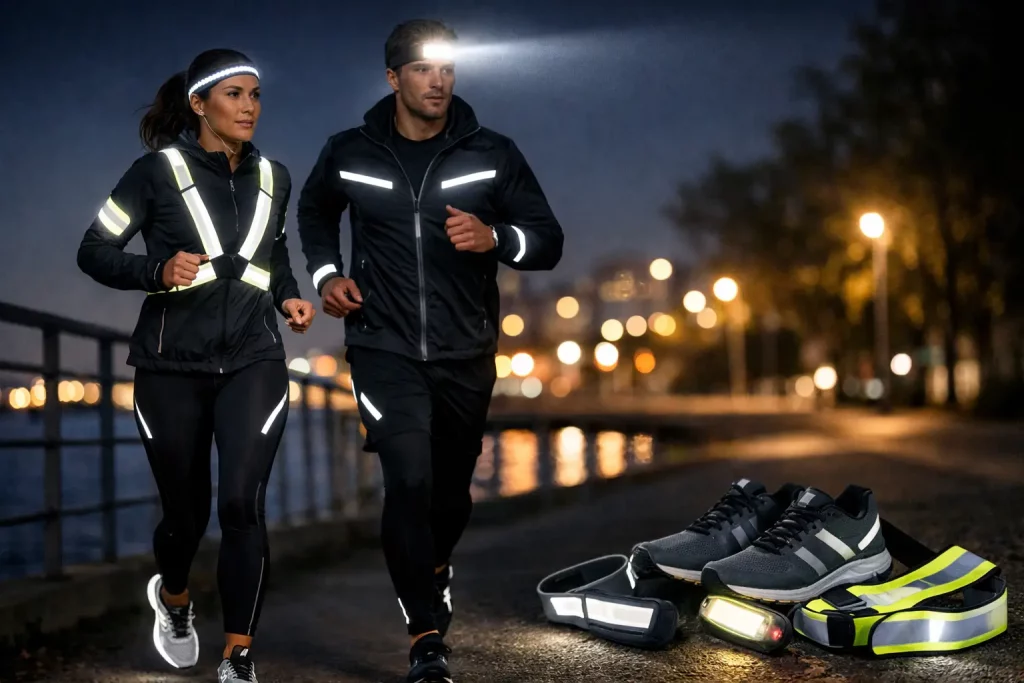 Reflective Running Gear for Night Runs