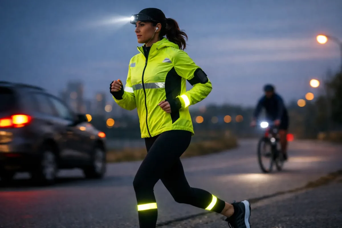 How to Stay Visible While Running