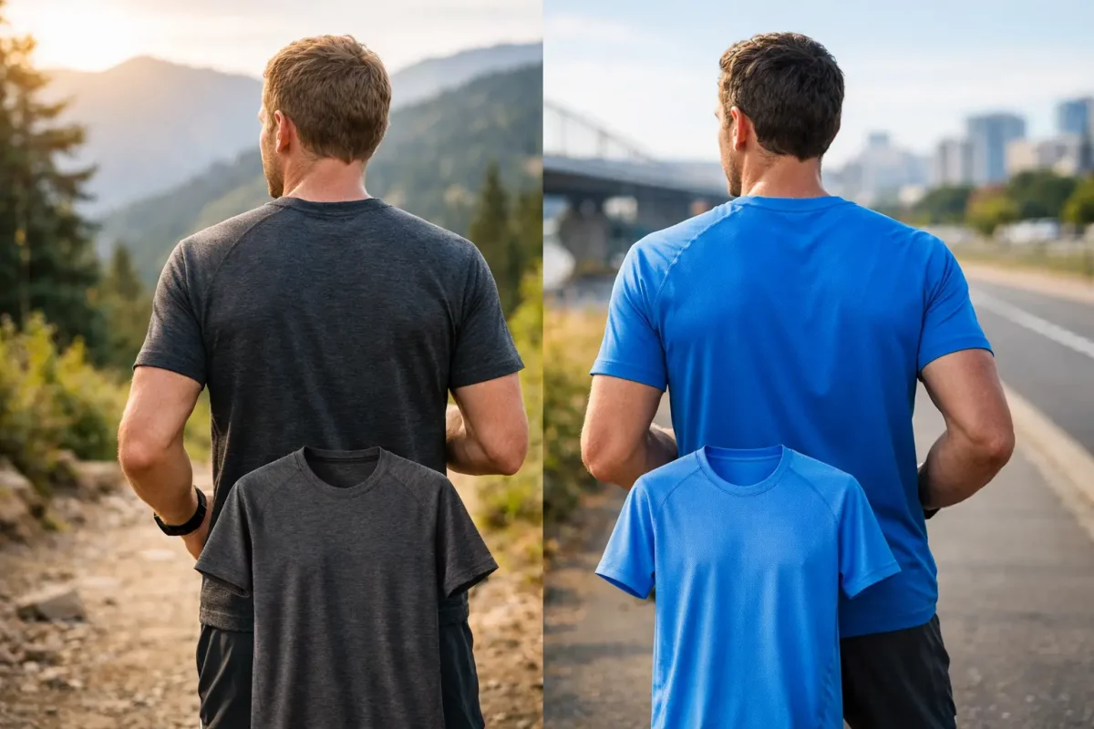 Merino vs Synthetic Running Tops for Runners