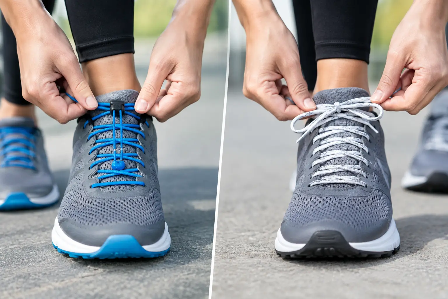 Elastic Laces Versus Traditional Laces for Runners