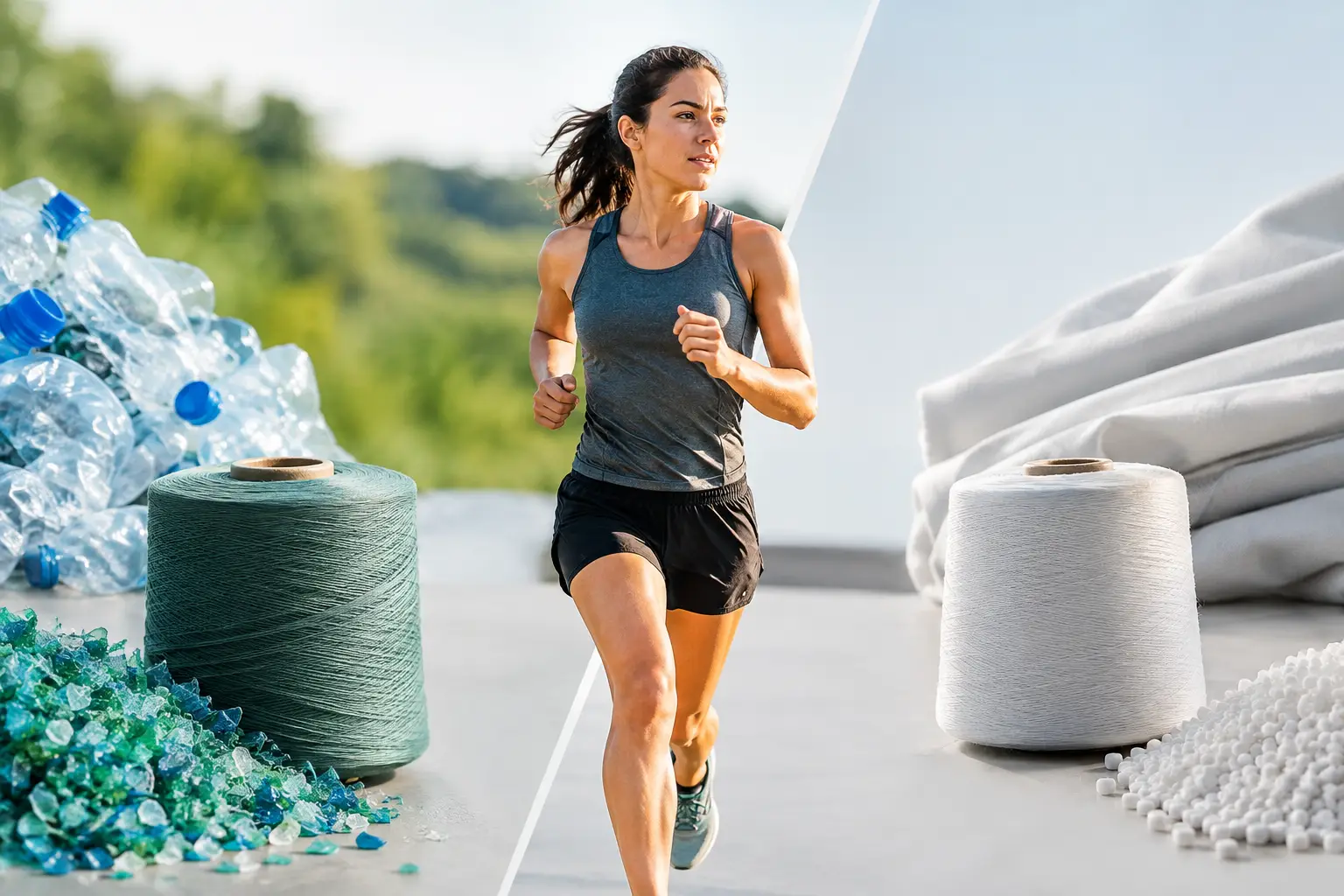 Recycled Nylon Versus Virgin Nylon for Runners