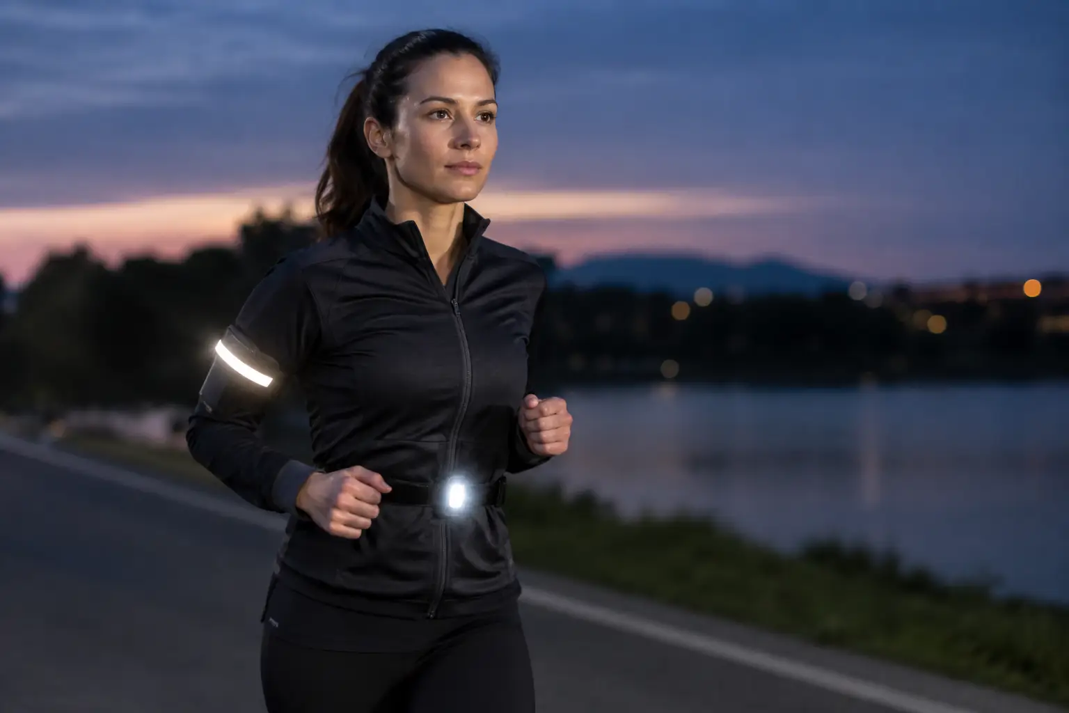 Smart Running Lights for Safer Miles After Dark